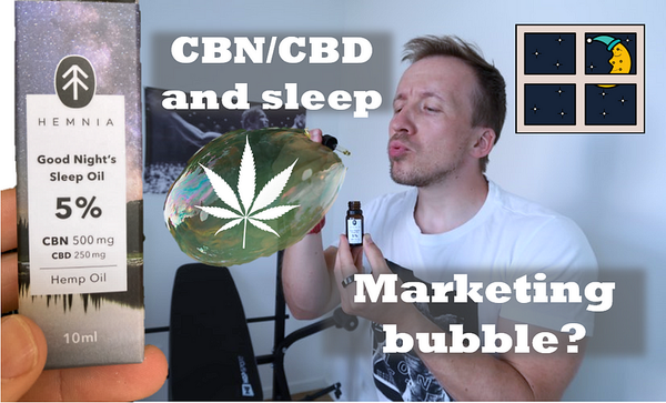 Do cannabinoids improve sleep? Sleep test!